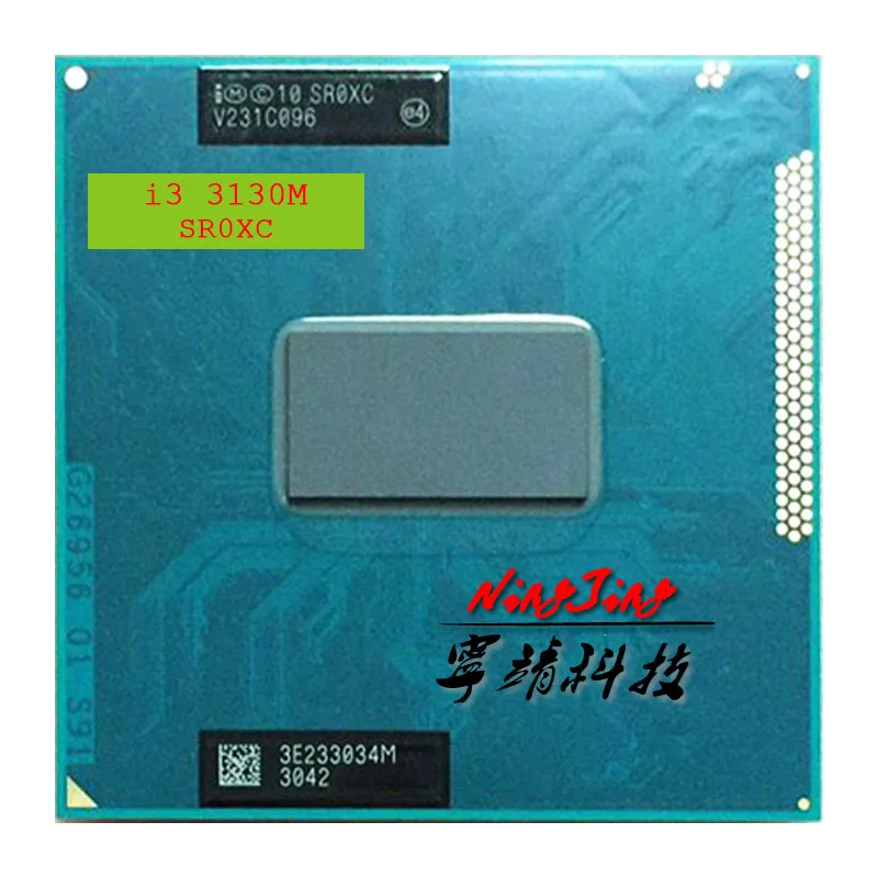 Процессор Intel Core i3 3130M SR0XC 2 6 ГГц двухъядерный четырехпоточный 3 МБ 35 Вт разъем G2 /