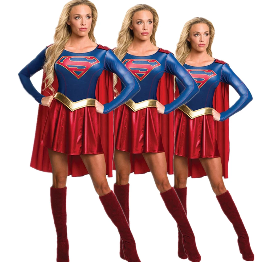Costumes Wonder Woman Cosplay Cloak Superhero Disguise Spiderman Super Girl Fancy Female Halloween Carnival Party Noble Warrior
Costumes Wonder Woman Cosplay Cloak Superhero Disguise Spiderman Super Girl Fancy Female Halloween Carnival Party Noble Warrior