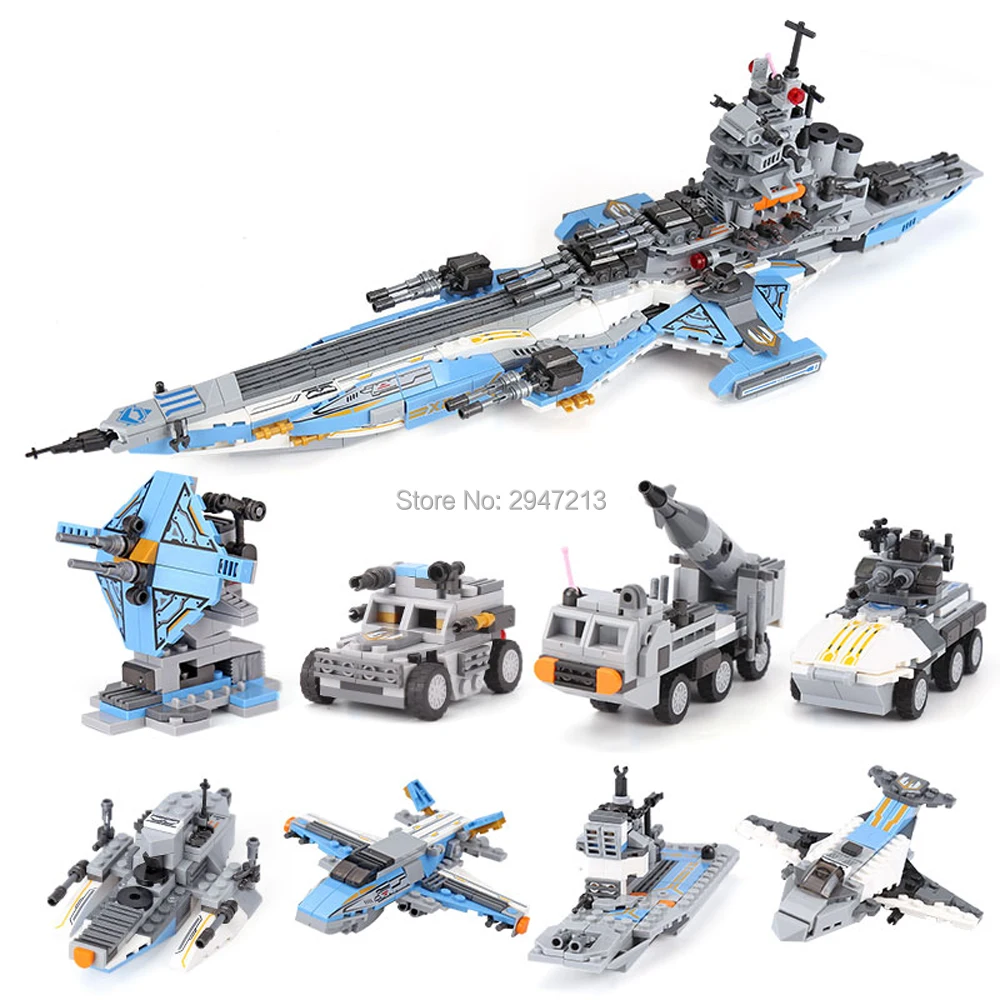 hot LegoINGlys military WW2 Space war 8in1 Super cosmological warship MOC Building Blocks model Radar vehicle bricks toys gift
hot LegoINGlys military WW2 Space war 8in1 Super cosmological warship MOC Building Blocks model Radar vehicle bricks toys gift