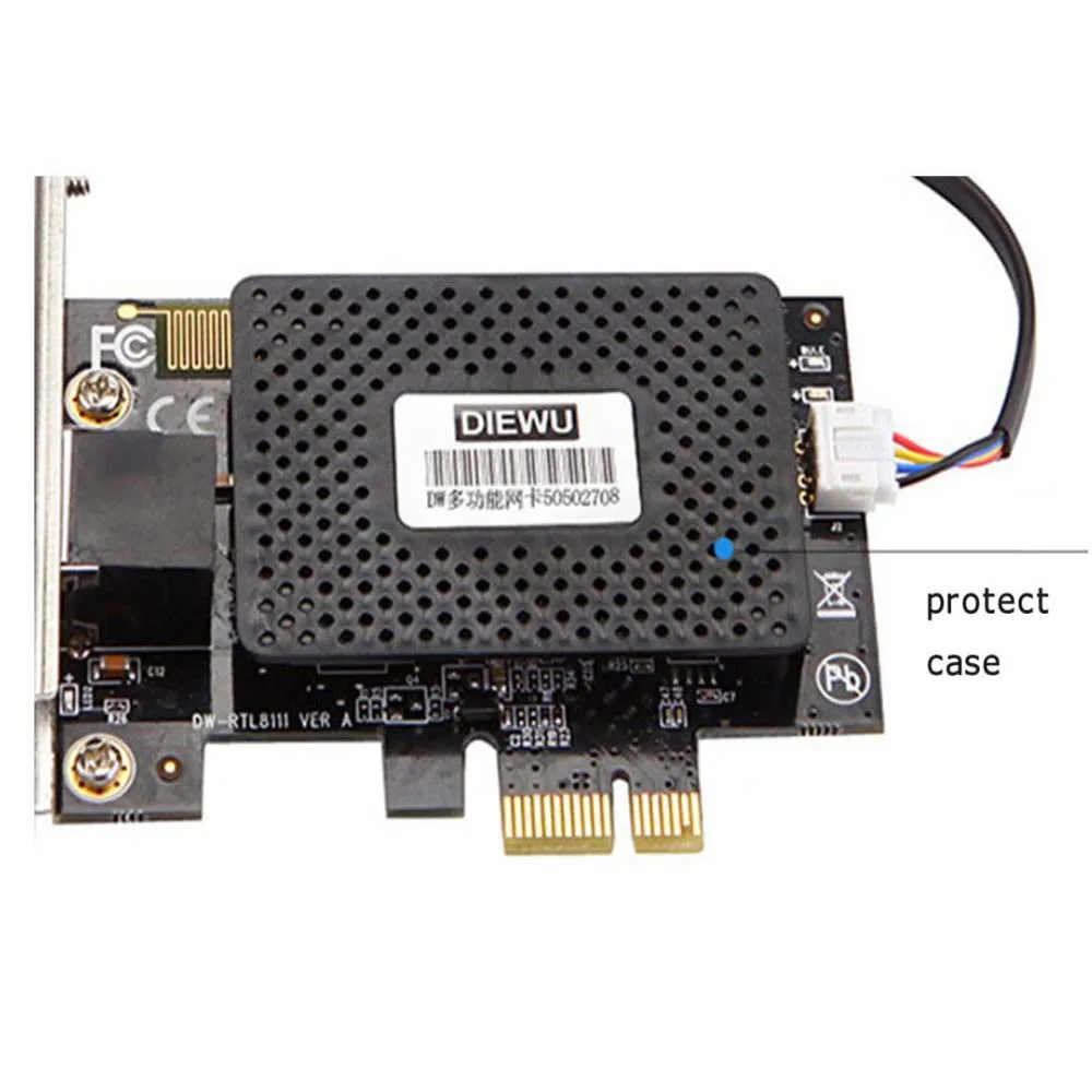 Multifunction 10/100/1000 Mbps PCI-E PCI Express computer PC Desktop Power on/off Switch 2 in 1
Multifunction 10/100/1000 Mbps PCI-E PCI Express computer PC Desktop Power on/off Switch 2 in 1