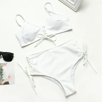 New Women Bikini Set Ladies Sexy Swimsuit Two Pieces Bandage Bathing Suit Summer Backless Beachwear Soild Swimwear Hot Selling
New Women Bikini Set Ladies Sexy Swimsuit Two Pieces Bandage Bathing Suit Summer Backless Beachwear Soild Swimwear Hot Selling