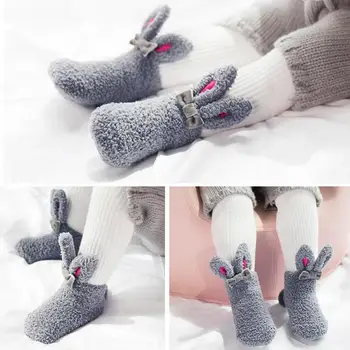 Winter Warm Baby Socks Coral Velvet Thicken Socks Cute Three-Dimensional Rabbit Anti-Slip Newborn Kids Girls Soft Feet wear
Winter Warm Baby Socks Coral Velvet Thicken Socks Cute Three-Dimensional Rabbit Anti-Slip Newborn Kids Girls Soft Feet wear