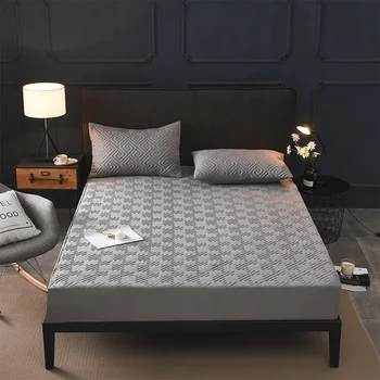 2018 New Product Labyrinth Pattern Quilted Mattress Protector Pad Fitted Sheet Separated Water Bed Linens with Elastic58
2018 New Product Labyrinth Pattern Quilted Mattress Protector Pad Fitted Sheet Separated Water Bed Linens with Elastic58