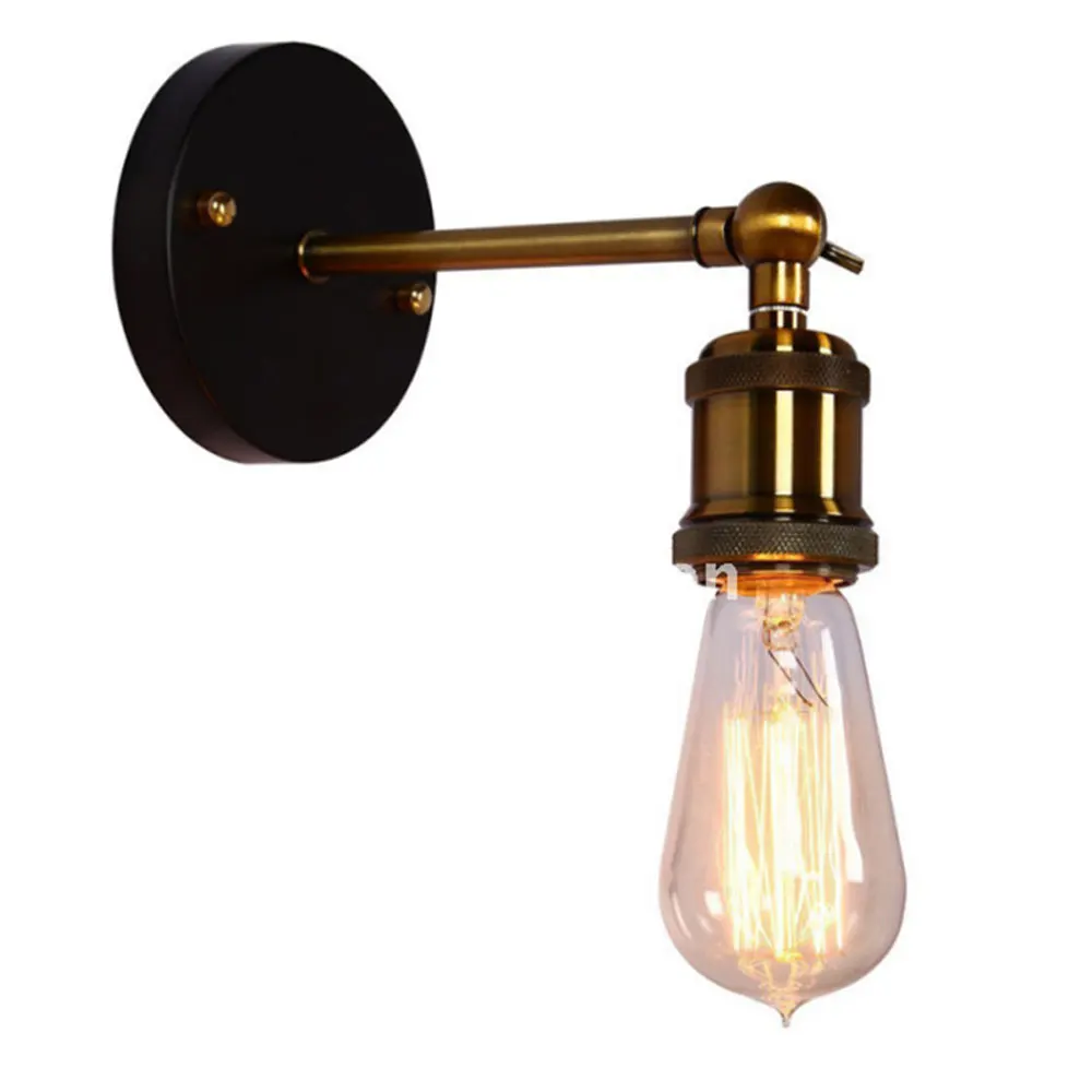 American loft industrial retro creative wall light corridor cafe bar personality wall sconce E27 bulb home decoration lighting
American loft industrial retro creative wall light corridor cafe bar personality wall sconce E27 bulb home decoration lighting