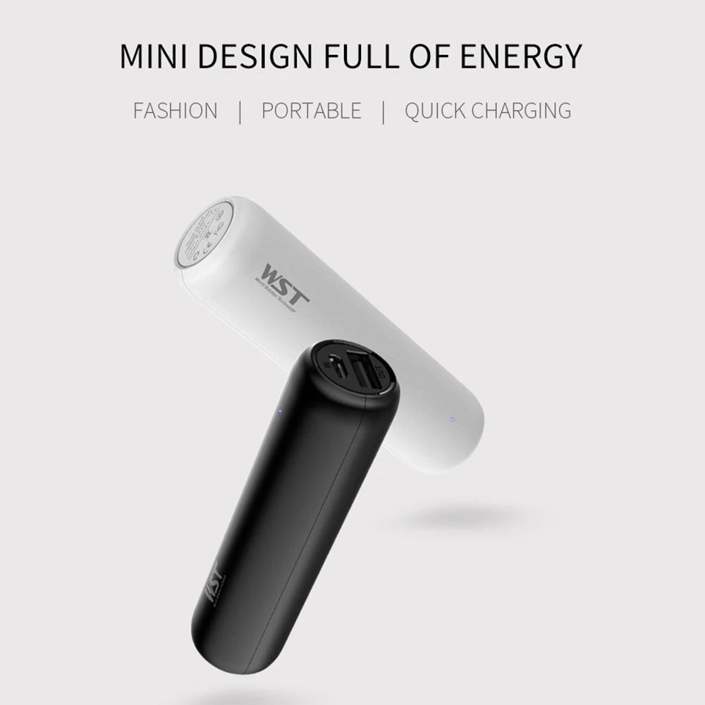 Внешний мини-аккумулятор CASEIER на 3350 мАч для iPhone Samsung Xiaomi | Мобильные телефоны и