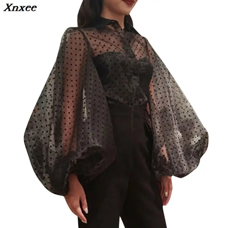 Xnxee Vintage Polka Dot Puff Sleeve Single Breasted Cardigan Blouse Women Tops Plus Size Shirts Korean Fashion Clothing Xnxee
Xnxee Vintage Polka Dot Puff Sleeve Single Breasted Cardigan Blouse Women Tops Plus Size Shirts Korean Fashion Clothing Xnxee