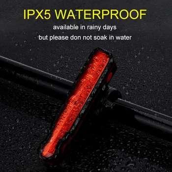 Bike Warning Tail Lamp USB Rechargeable Red Laser Taillight Mountain Bike LED Safety Night Riding Bike Accessories
Bike Warning Tail Lamp USB Rechargeable Red Laser Taillight Mountain Bike LED Safety Night Riding Bike Accessories