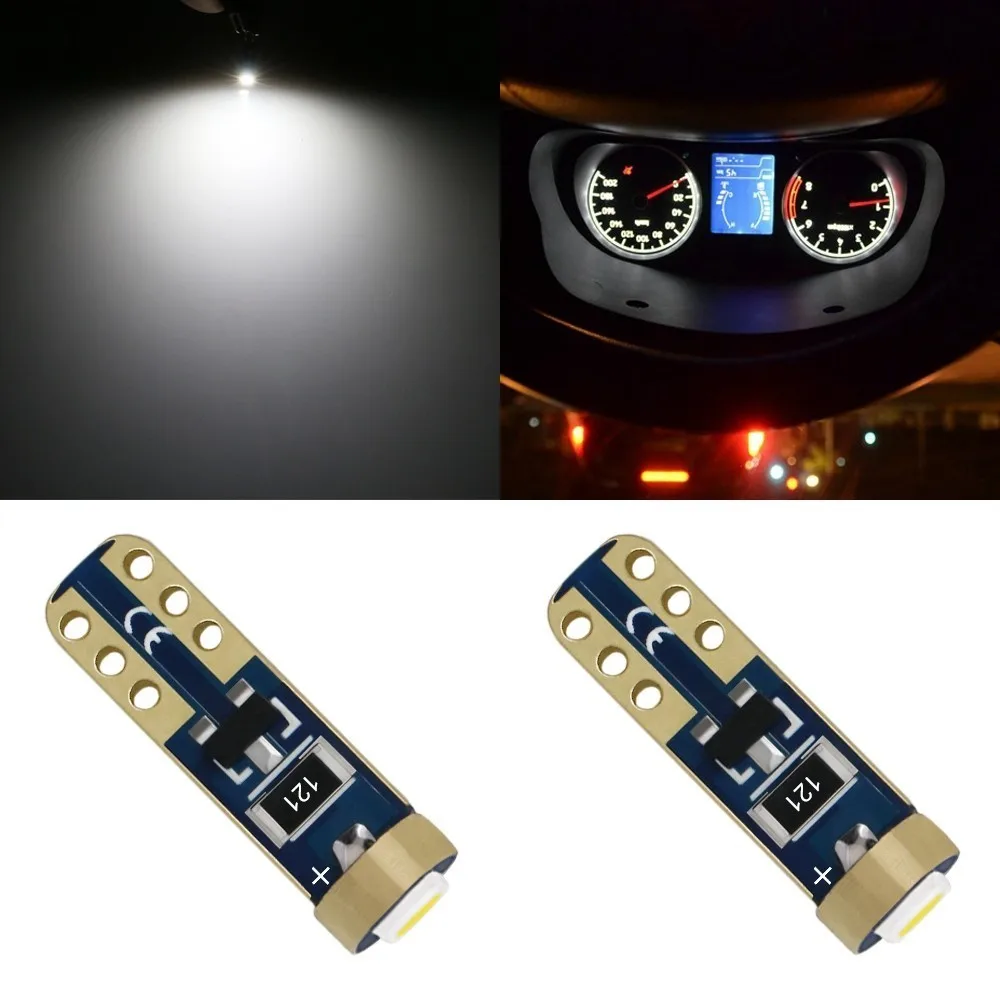 1 Piece Car Light T5 74 3030 LED Wedge Dashboard Lamps Car Warning Indicator Instrument Lights Bulb
1 Piece Car Light T5 74 3030 LED Wedge Dashboard Lamps Car Warning Indicator Instrument Lights Bulb