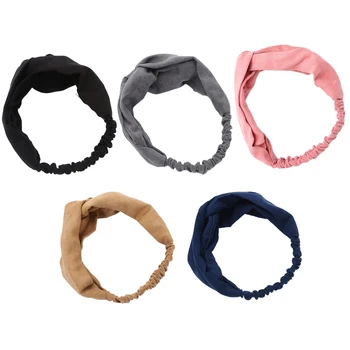 5PCS Cute Twisted Hairband Head Wrap Cross Stretchy Elastic Hairband Hair Accessories Headwrap for Girls Women
5PCS Cute Twisted Hairband Head Wrap Cross Stretchy Elastic Hairband Hair Accessories Headwrap for Girls Women
