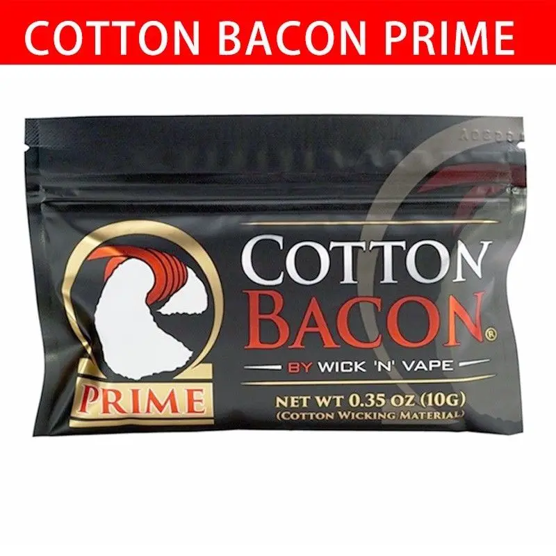 Cotton Bacon PRIME By Wick 'N' Vape Organic Wicking Material Tasteless US Stock
Cotton Bacon PRIME By Wick 'N' Vape Organic Wicking Material Tasteless US Stock