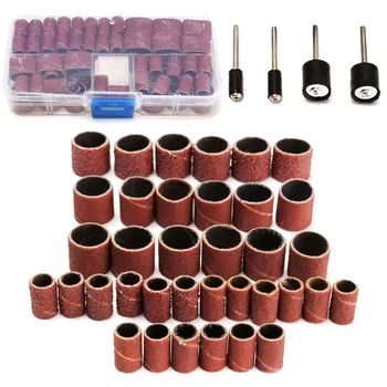 New Arrival 104Pcs/set 3/8 1/4" Sanding Bands Drums Sleeves 60 120 320 Grits W Mandrel For Dremel Good Thermal Conductivity
New Arrival 104Pcs/set 3/8 1/4" Sanding Bands Drums Sleeves 60 120 320 Grits W Mandrel For Dremel Good Thermal Conductivity