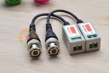Network Cable to BNC Head Surveillance Camera Twisted Pair Passive Transmitter Adapter for Video Monitor Conversion
Network Cable to BNC Head Surveillance Camera Twisted Pair Passive Transmitter Adapter for Video Monitor Conversion