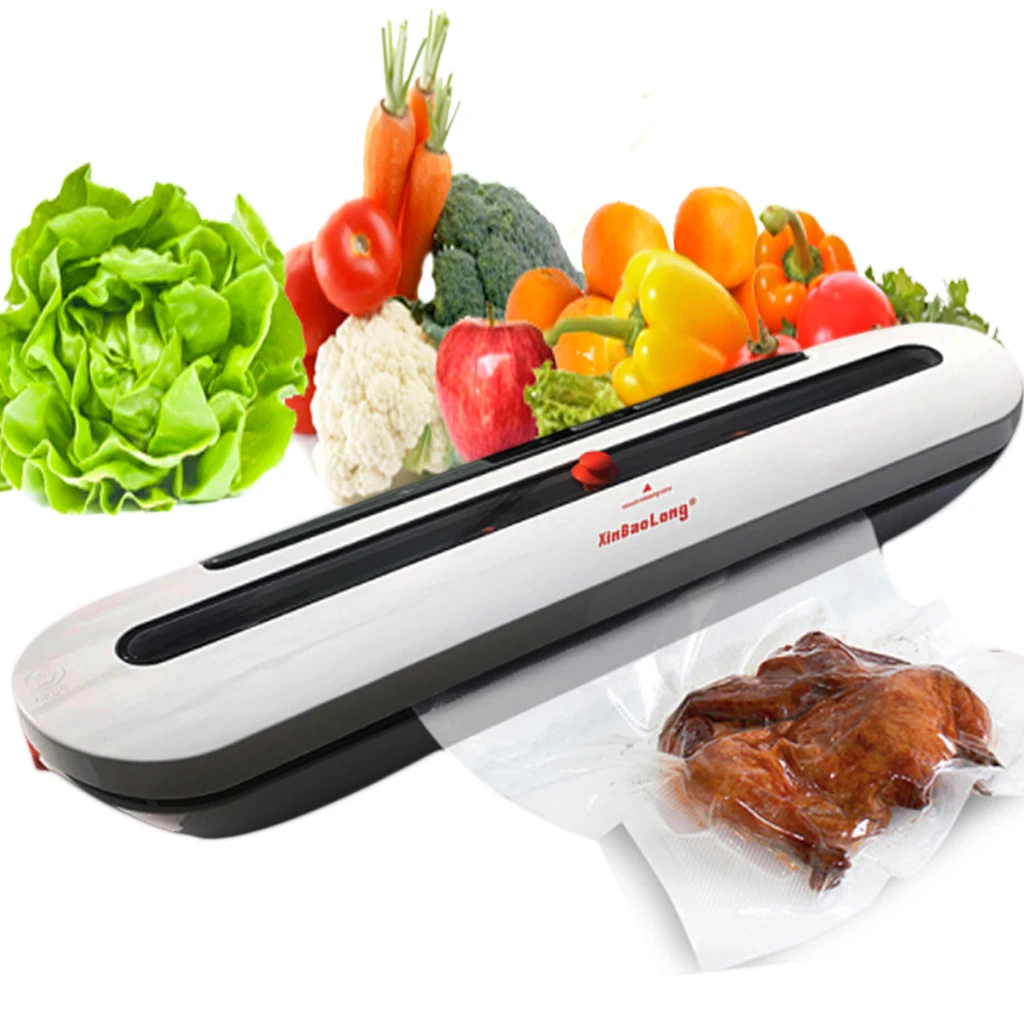 Electric Vacuum Sealer Packaging Machine Household for Food Saver 110V 220V with 10PCS Food Storage Bags Vacuum Sealer Bag
Electric Vacuum Sealer Packaging Machine Household for Food Saver 110V 220V with 10PCS Food Storage Bags Vacuum Sealer Bag