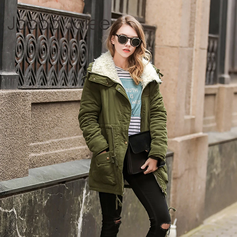 Jocoo Jolee 2018 Winter New Long Coat for Women Wadded Hooded Thicken Snow Parkas Warm casual Jacket Outwear Plus Size 3XL
Jocoo Jolee 2018 Winter New Long Coat for Women Wadded Hooded Thicken Snow Parkas Warm casual Jacket Outwear Plus Size 3XL
