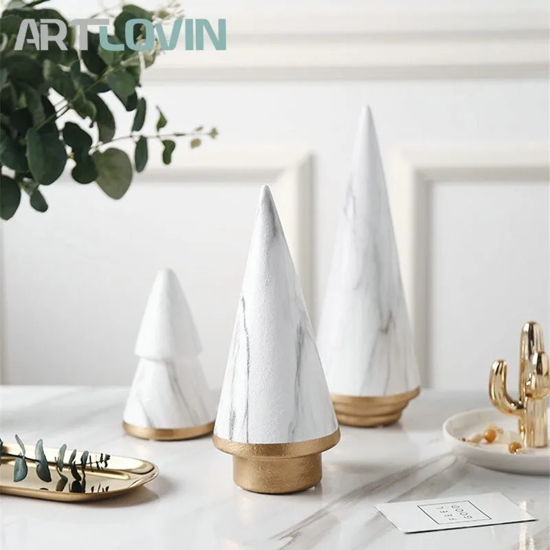 Nordic New Arrival Xmas Black and White Christmas Tree Minimalism Ceramic Decoration Home Living Room Craft Ornament Decor
Nordic New Arrival Xmas Black and White Christmas Tree Minimalism Ceramic Decoration Home Living Room Craft Ornament Decor