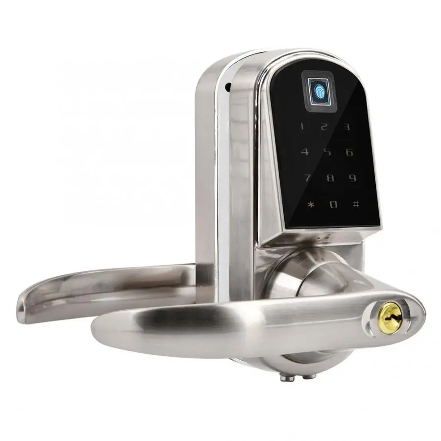 Fingerprint Lock Digital Electronic Door Lock For Home Anti-theft Entry Gate Lock Intelligent Lock Password & RFID Card
Fingerprint Lock Digital Electronic Door Lock For Home Anti-theft Entry Gate Lock Intelligent Lock Password & RFID Card