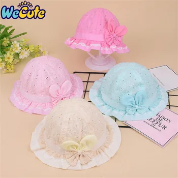 Wecute Baby Bow Bucket Hat Hollow Breathable Cotton Soft Sun Hat Child Girls Lovely Hat Photo Prop Spring Summer Accessory
Wecute Baby Bow Bucket Hat Hollow Breathable Cotton Soft Sun Hat Child Girls Lovely Hat Photo Prop Spring Summer Accessory