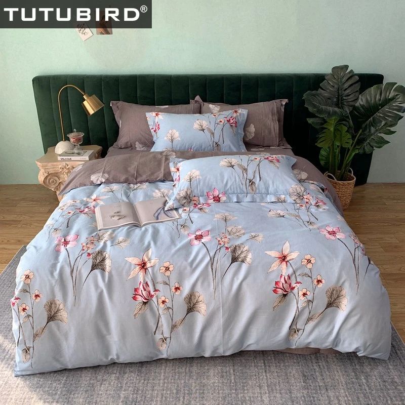 100% Cotton pastoral linen bed set flower print bedspread with high quality duvet cover home textile pillowcases 4pcs set
100% Cotton pastoral linen bed set flower print bedspread with high quality duvet cover home textile pillowcases 4pcs set
