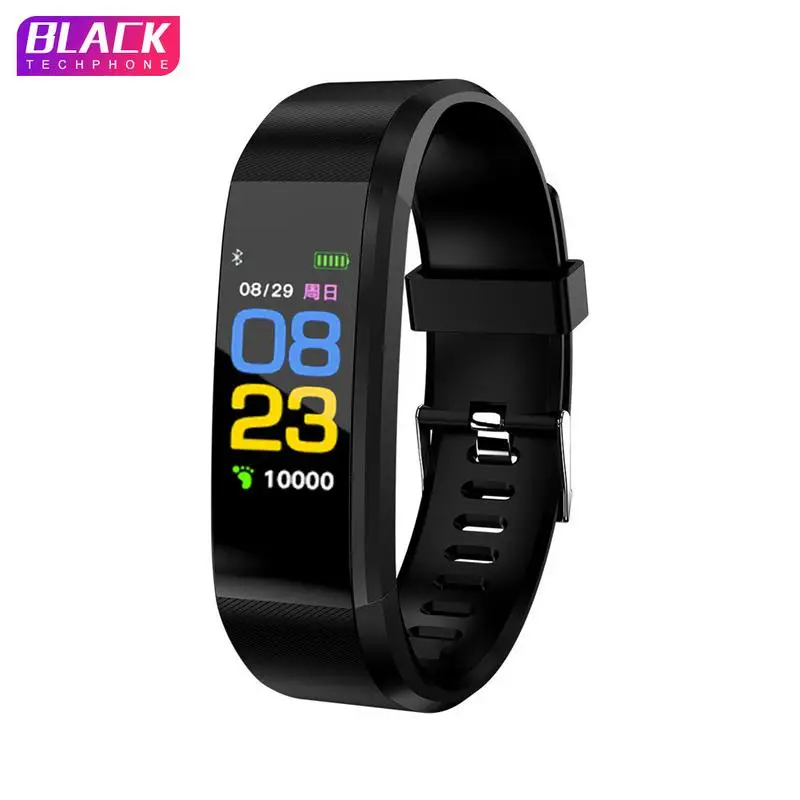 115Plus Fitness Tracker Smart Bracelet Pedometer Smart Band Support Blood Pressure Exercise Heart Rate Monitoring Color Screen
115Plus Fitness Tracker Smart Bracelet Pedometer Smart Band Support Blood Pressure Exercise Heart Rate Monitoring Color Screen