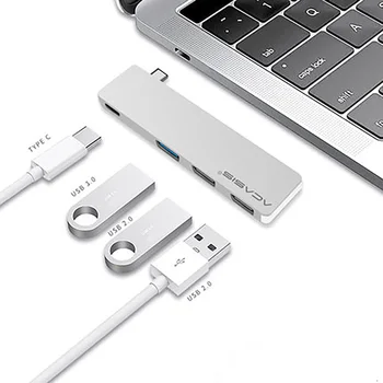 Acasis AC-3U1C USB Type C Hub 3-Port USB 3.0 2.0 Hub Adapter Metal Type-C Hub Splitter PD for Macbook Chromebook Pixel USB-C
Acasis AC-3U1C USB Type C Hub 3-Port USB 3.0 2.0 Hub Adapter Metal Type-C Hub Splitter PD for Macbook Chromebook Pixel USB-C