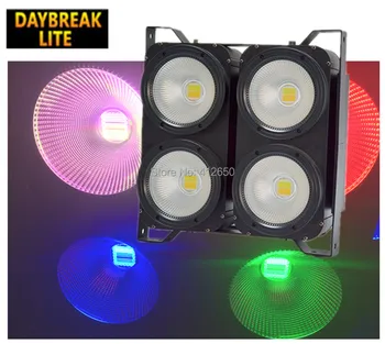 COB led blinder RGB 3in1 LED audience light DMX Pixel point control colorful dimming light 4x100w 2PCS/LOT
COB led blinder RGB 3in1 LED audience light DMX Pixel point control colorful dimming light 4x100w 2PCS/LOT