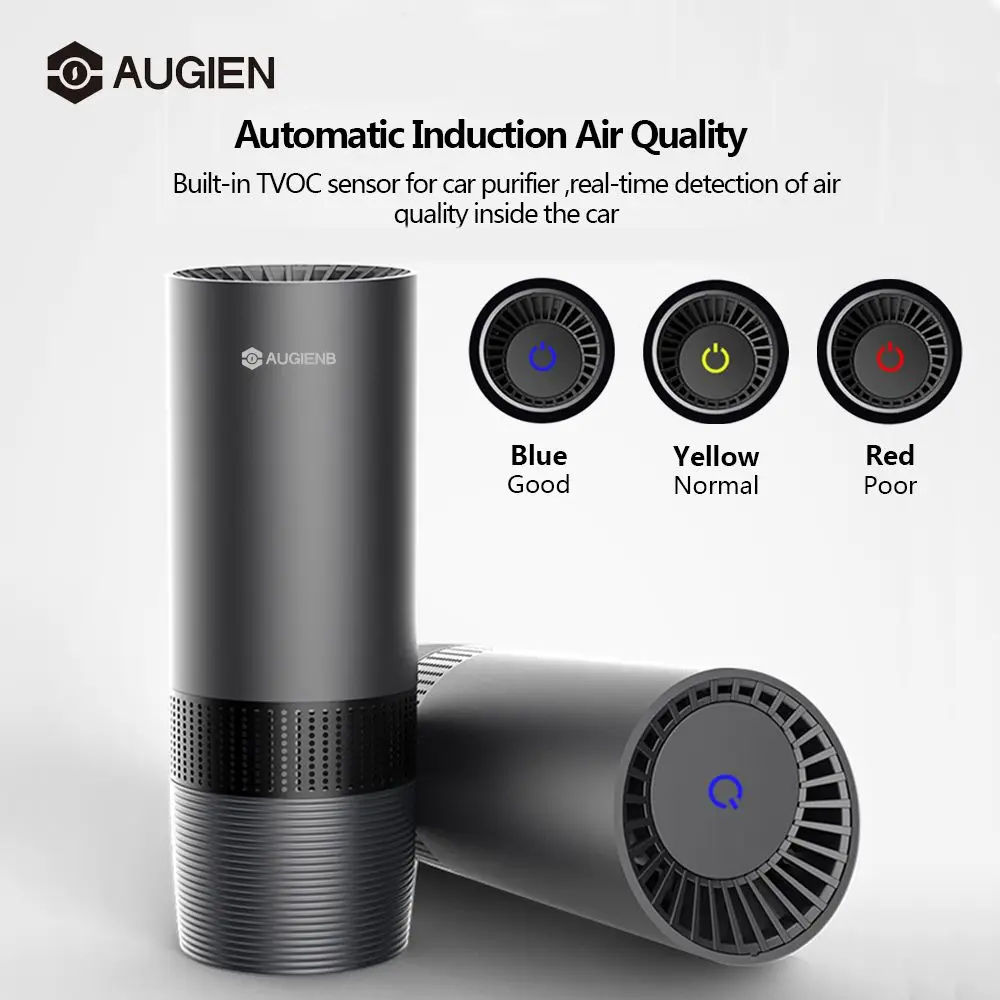 AUGIENB Mini Car Air Purifier With HEPA Filter Fresh Air Negative Ion Purifier Remove Smoke Odor Dust Night Light Air Cleaner
AUGIENB Mini Car Air Purifier With HEPA Filter Fresh Air Negative Ion Purifier Remove Smoke Odor Dust Night Light Air Cleaner