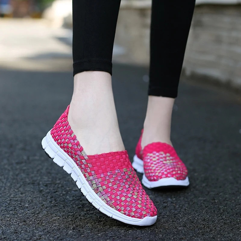 2019 Hot Sale Summer Female Breathable Mixed Color casual shoes Stylish and comfortable Women's shoes Braided Sneakers
2019 Hot Sale Summer Female Breathable Mixed Color casual shoes Stylish and comfortable Women's shoes Braided Sneakers