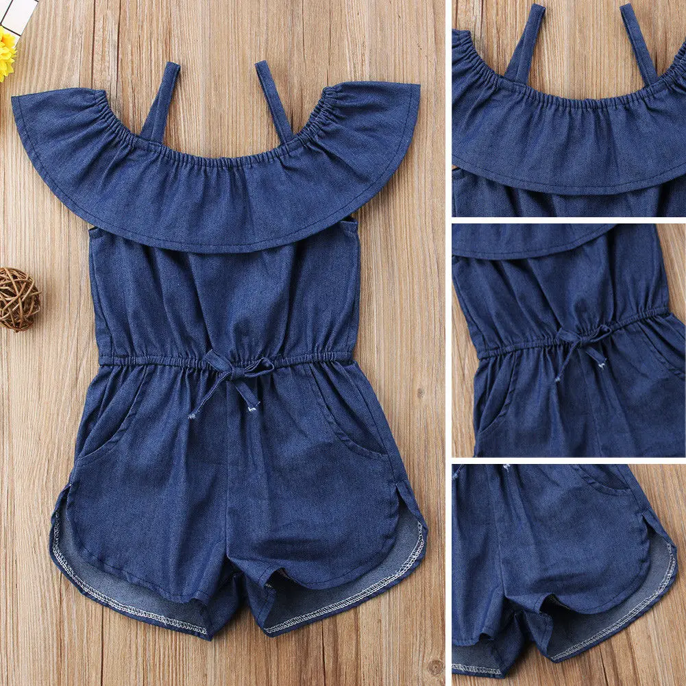 Pudcoco Girl Jumpsuits 1Y-6Y Cute Toddler Kids Girls Denim Blue Strap Romper Jumpsuit Playsuit Clothes Summer
Pudcoco Girl Jumpsuits 1Y-6Y Cute Toddler Kids Girls Denim Blue Strap Romper Jumpsuit Playsuit Clothes Summer