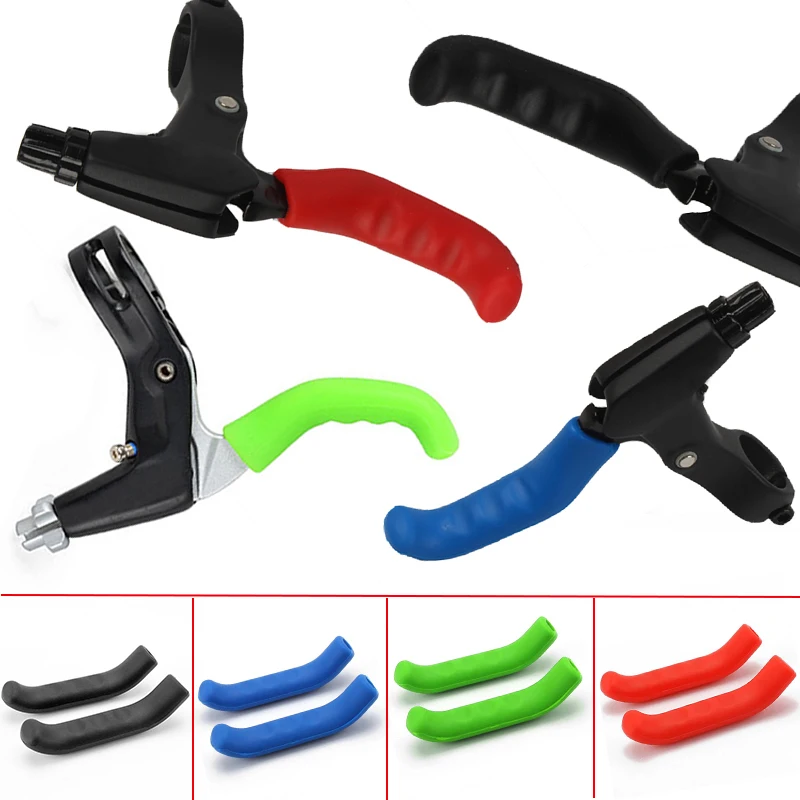 1 Pair Soft Silicone Bicycle Brake Lever Covers Mountain Bike Brake Lever Grips Handlebar Protectoion Covers Cycling Accessories
1 Pair Soft Silicone Bicycle Brake Lever Covers Mountain Bike Brake Lever Grips Handlebar Protectoion Covers Cycling Accessories