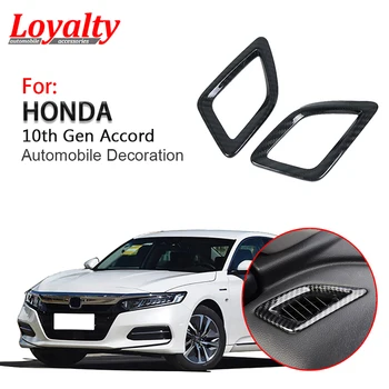 Loyalty for Honda 10th Gen Accord 2018-2020 Carbon Fiber ABS Front Console Upper Air Vent Cover Trim Car Styling Accessories
Loyalty for Honda 10th Gen Accord 2018-2020 Carbon Fiber ABS Front Console Upper Air Vent Cover Trim Car Styling Accessories