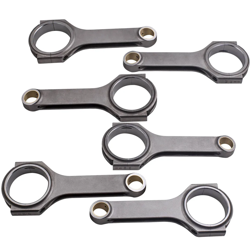 H-Beam 4340 EN24 Connecting Rods for Audi & VW 3.0T Supercharged Genuine 5/16" ARP 2000 bolts Conrods Rod
H-Beam 4340 EN24 Connecting Rods for Audi & VW 3.0T Supercharged Genuine 5/16" ARP 2000 bolts Conrods Rod