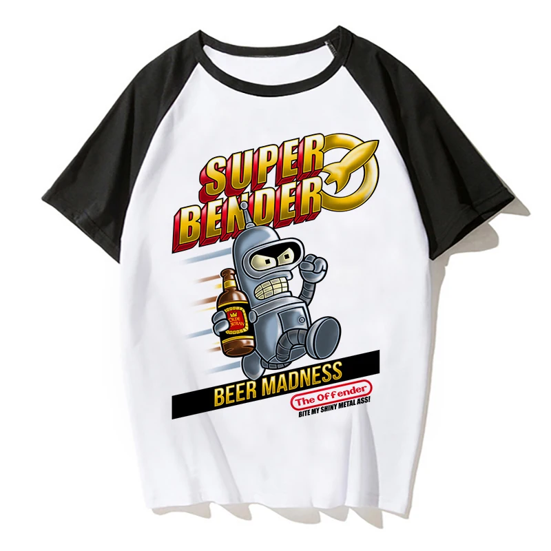 Futurama Super Bender New summer Fashion Design man's T-shirt Short Sleeve Hipster Tops tshirt Printed t shirts Cool tee MR2677
Futurama Super Bender New summer Fashion Design man's T-shirt Short Sleeve Hipster Tops tshirt Printed t shirts Cool tee MR2677