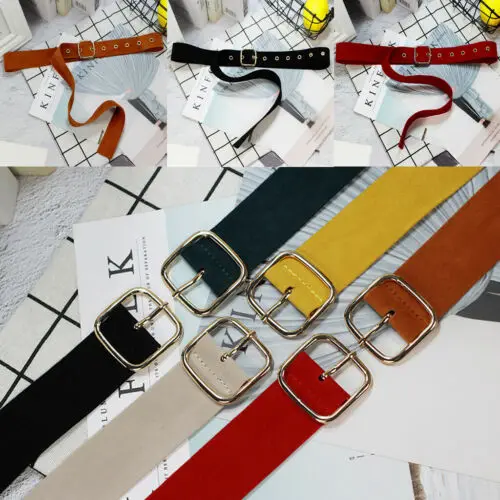 Women's Belt Girls Fashion All-Matching Jeans Dress Adjustable Metal Adornment Waist Belt Buckle Vintage
Women's Belt Girls Fashion All-Matching Jeans Dress Adjustable Metal Adornment Waist Belt Buckle Vintage