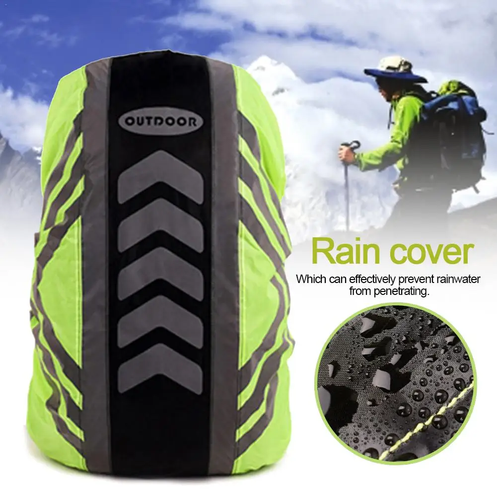 30-40L Rain Cover Outdoor Reflective Backpack Cover Waterproof Rainproof Bag Protective Cover For Climbing Camp Cycling Running
30-40L Rain Cover Outdoor Reflective Backpack Cover Waterproof Rainproof Bag Protective Cover For Climbing Camp Cycling Running