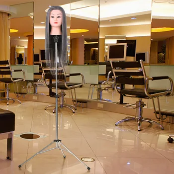 Adjustable Wig Head Stand Tripod Holder Mannequin Head Tripod Stainless Steel Hairdressing Tripod Stand Manikin Tripod Stand
Adjustable Wig Head Stand Tripod Holder Mannequin Head Tripod Stainless Steel Hairdressing Tripod Stand Manikin Tripod Stand