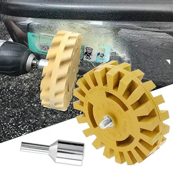 4 Inch Rubber Eraser Wheel Tool Pinstripe Eraser Disk Wheel Remove Car Decals with Arbor Trucks Motorcycle Graphics Removal Tool
4 Inch Rubber Eraser Wheel Tool Pinstripe Eraser Disk Wheel Remove Car Decals with Arbor Trucks Motorcycle Graphics Removal Tool