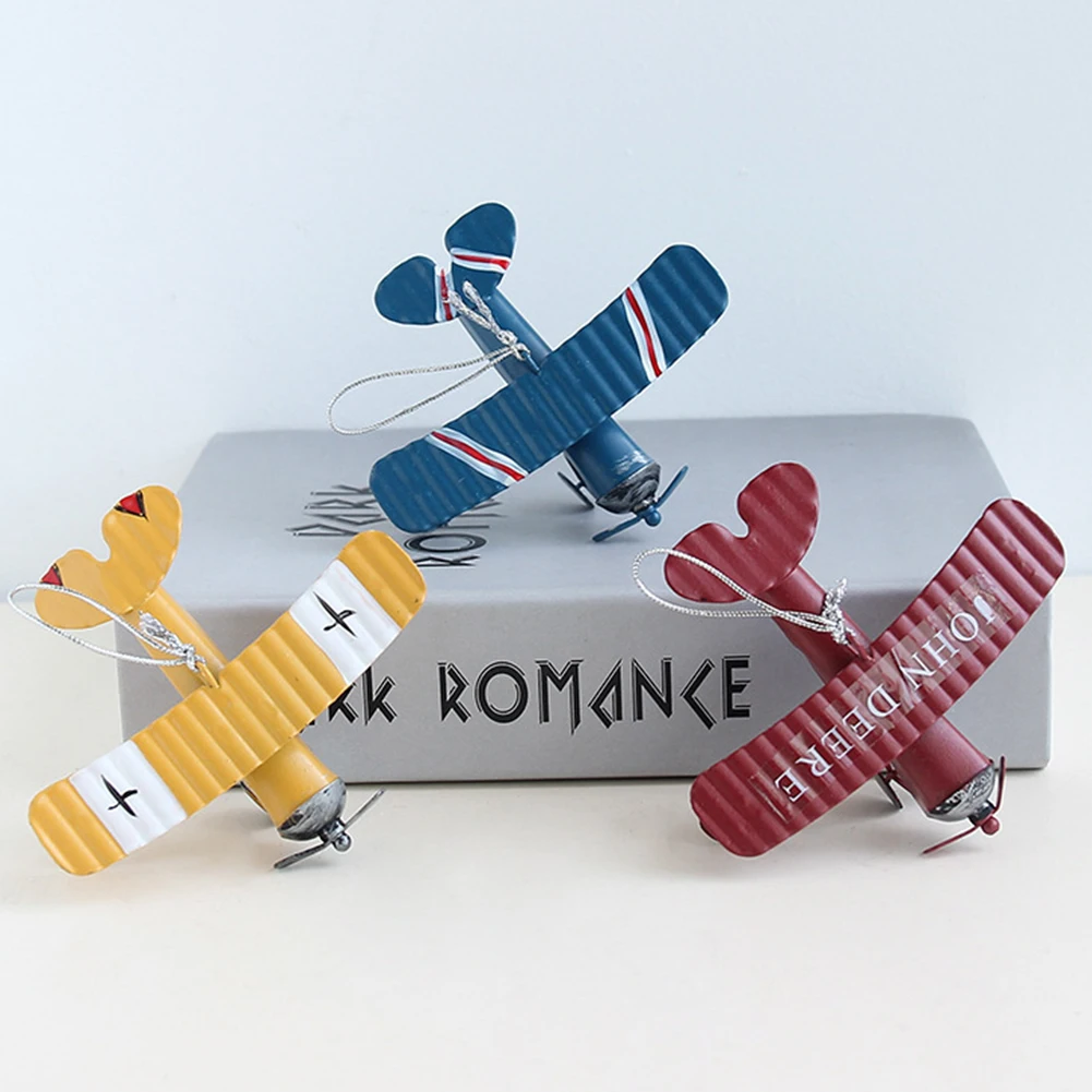 Mini Figurines For Home Decor Iron Crafts Retro Old Air Plane Model Aircraft Creative Decorative Children Room Decor Kids Gift
Mini Figurines For Home Decor Iron Crafts Retro Old Air Plane Model Aircraft Creative Decorative Children Room Decor Kids Gift