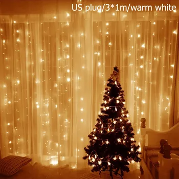 3x1/3x2M US plug /EU plu led curtain Icicle Fairy Led String Light Christmas Lights for Wedding Garden Curtain party Decoration
3x1/3x2M US plug /EU plu led curtain Icicle Fairy Led String Light Christmas Lights for Wedding Garden Curtain party Decoration