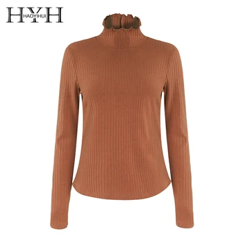 HYH HAOYIHUI Thick Turtleneck Warm Women Autumn Winter Knitted Femme Pull High Elasticity Slim Sweater
HYH HAOYIHUI Thick Turtleneck Warm Women Autumn Winter Knitted Femme Pull High Elasticity Slim Sweater