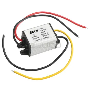 5 PCS/LOT 15W Power Adapter/Buck Converter DC 12V to 5V 3A Step Down Voltage Regulator DC 5V Power Supply Module/Driver
5 PCS/LOT 15W Power Adapter/Buck Converter DC 12V to 5V 3A Step Down Voltage Regulator DC 5V Power Supply Module/Driver