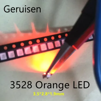 1000PCS SMD Led 3528/1210 Orange/amber Smd/smt Plcc-2 High Quality Ultra Bright Light-emitting Diode free Shipping
1000PCS SMD Led 3528/1210 Orange/amber Smd/smt Plcc-2 High Quality Ultra Bright Light-emitting Diode free Shipping