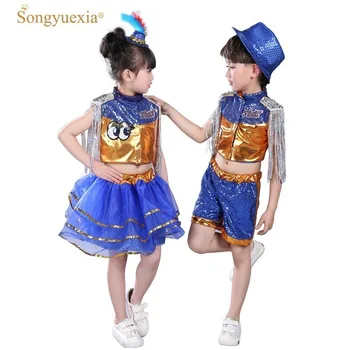 Songyuexia Children Modern Dance Show CostumesGirl Skirt Child Paillette Dance Performance Catamite
Songyuexia Children Modern Dance Show CostumesGirl Skirt Child Paillette Dance Performance Catamite