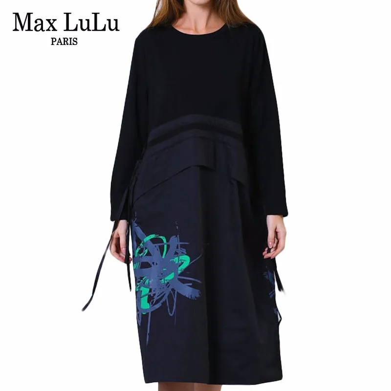 Max LuLu 2019 Spring Fashion Korean Style Ladies Clothes Womens 3d Printed Long Dresses Casual Vestidos Vintage Plus Size Dress
Max LuLu 2019 Spring Fashion Korean Style Ladies Clothes Womens 3d Printed Long Dresses Casual Vestidos Vintage Plus Size Dress