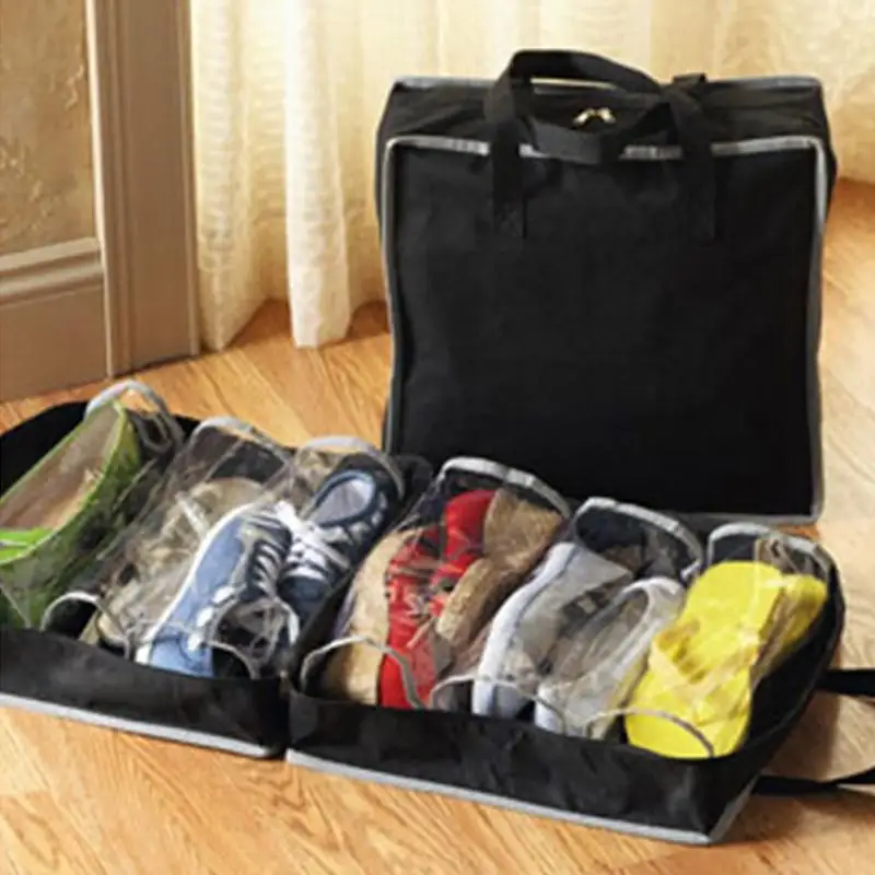 Portable 6-layer Non-woven Shoe Box Shoe Bag Portable Foldable Storage Organizer Waterproof Non-woven Fabric
Portable 6-layer Non-woven Shoe Box Shoe Bag Portable Foldable Storage Organizer Waterproof Non-woven Fabric