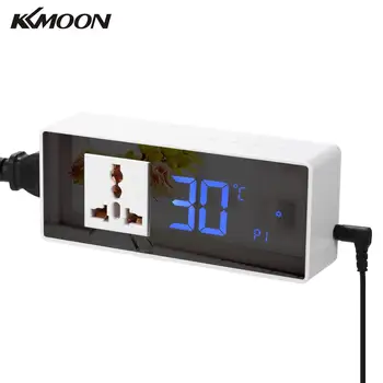 10A LCD Digital Temperature Controller Thermostat for Heating Cooling Control NTC Temperature Sensor Mirror Surface AC 105-240V
10A LCD Digital Temperature Controller Thermostat for Heating Cooling Control NTC Temperature Sensor Mirror Surface AC 105-240V
