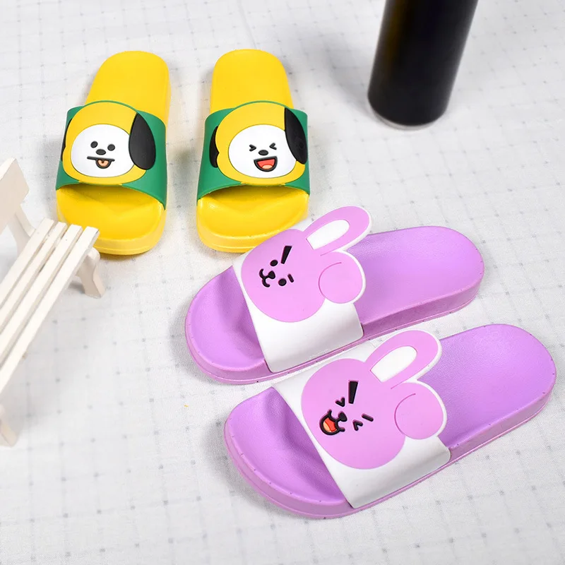 Summer Home Slippers Shoes Woman Home Shoes KPOP Slipper Lovely Non-slip Jimin Suga Jin Jungkook Shoes Merchandise
Summer Home Slippers Shoes Woman Home Shoes KPOP Slipper Lovely Non-slip Jimin Suga Jin Jungkook Shoes Merchandise