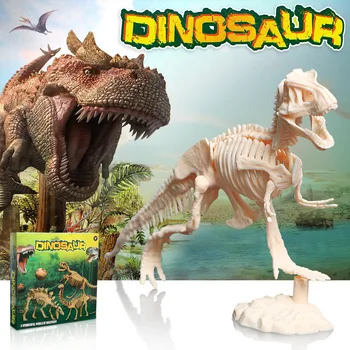 Funny DIY Dig dinosaur fossil archaeological excavation toy Trolly archaeological dinosaur Triceratops skeleton Dinosaur dig toy
Funny DIY Dig dinosaur fossil archaeological excavation toy Trolly archaeological dinosaur Triceratops skeleton Dinosaur dig toy