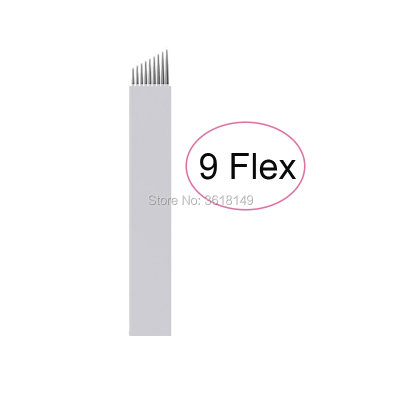 150 pcs Microblading Needles 9 Pin for Permanent Makeup EYEBROW Blades Manual MICROBLADE Pen 3D Embroidery White Tattoo Needle
150 pcs Microblading Needles 9 Pin for Permanent Makeup EYEBROW Blades Manual MICROBLADE Pen 3D Embroidery White Tattoo Needle