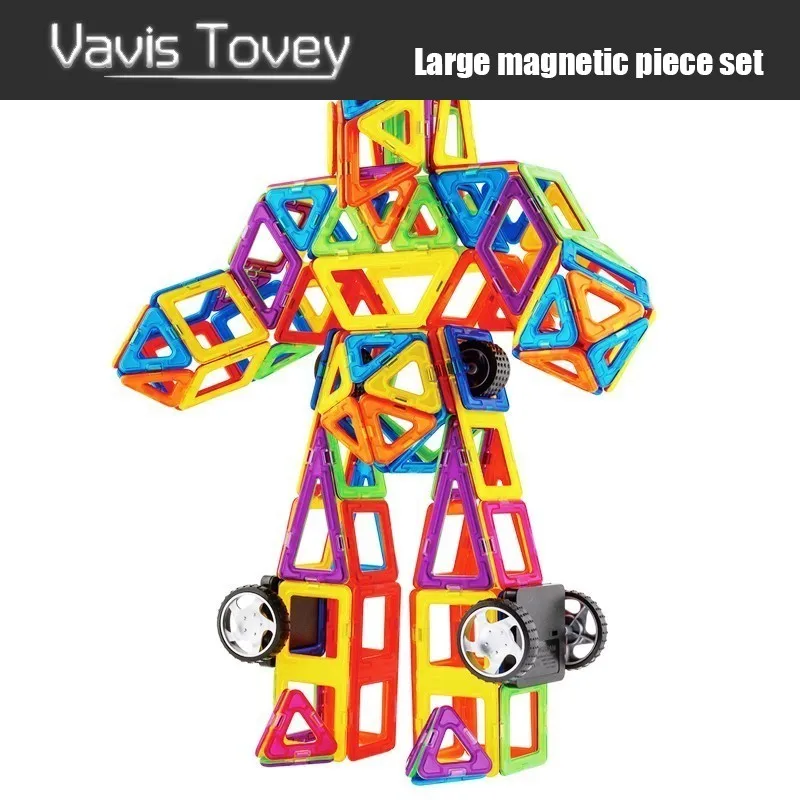 Vavis Tovey 30-200pcs standard Magnetic Building different types Kids Educational DIY Blocks Magnets Toys Children
Vavis Tovey 30-200pcs standard Magnetic Building different types Kids Educational DIY Blocks Magnets Toys Children
