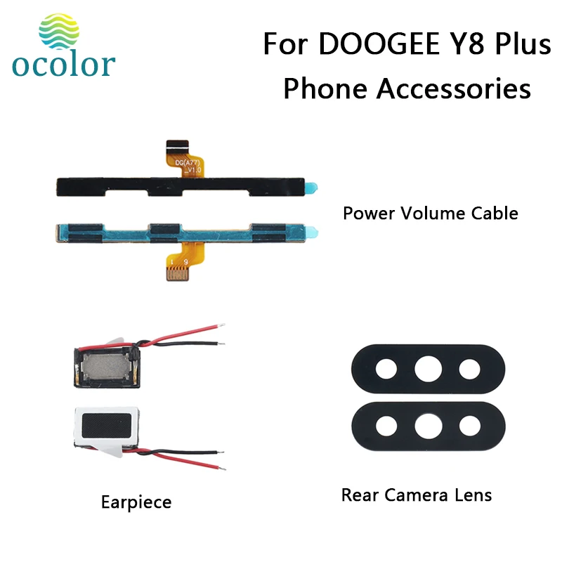 ocolor For DOOGEE Y8 Plus Rear Camera Lens Power Volume Cable For DOOGEE Y8 Plus Earpiece Parts Replacement Phone Accessories
ocolor For DOOGEE Y8 Plus Rear Camera Lens Power Volume Cable For DOOGEE Y8 Plus Earpiece Parts Replacement Phone Accessories